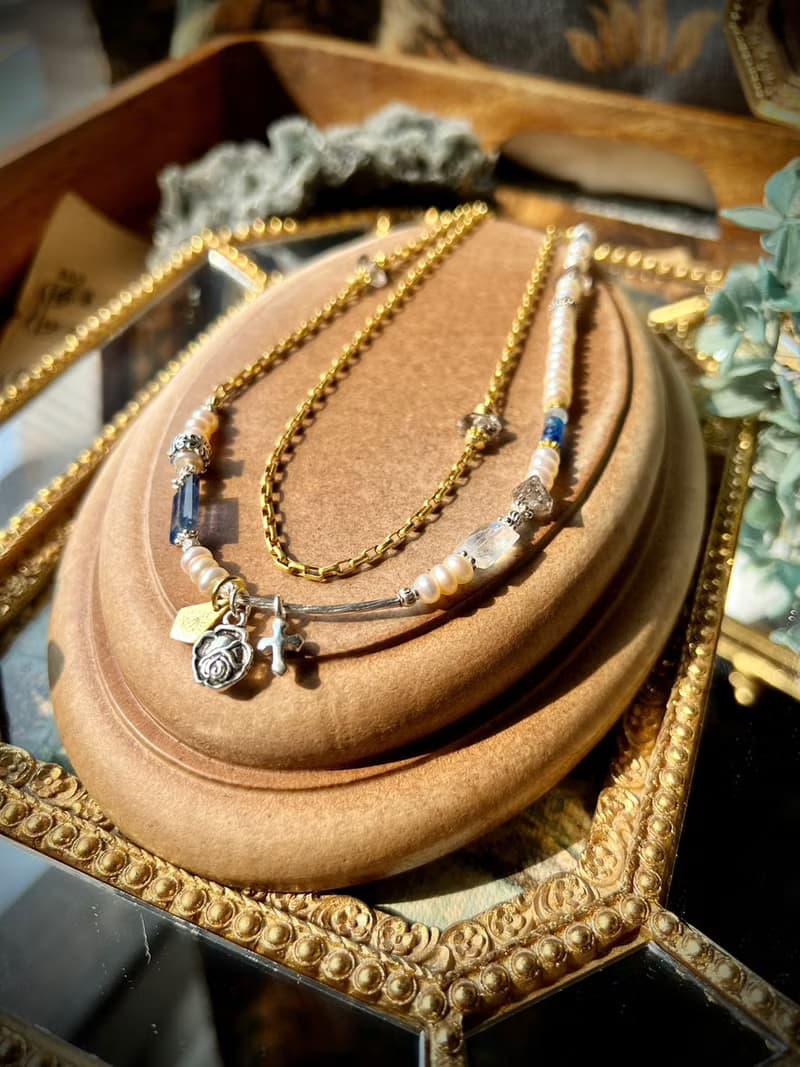 -療傷之歌-天然水晶手鏈/黃銅手鍊