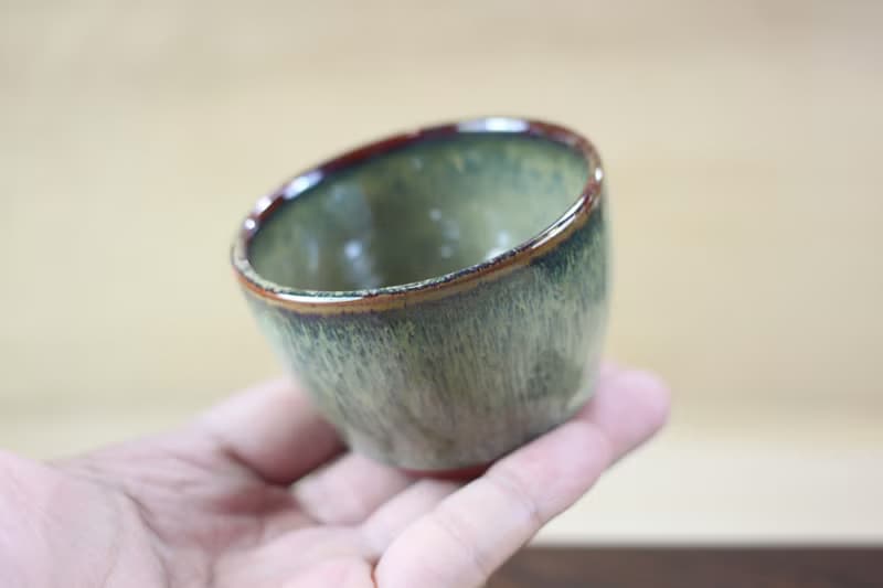 【送禮好物】100ml 天目釉 日式手工茶杯 鶯歌名家葉敏祥手作