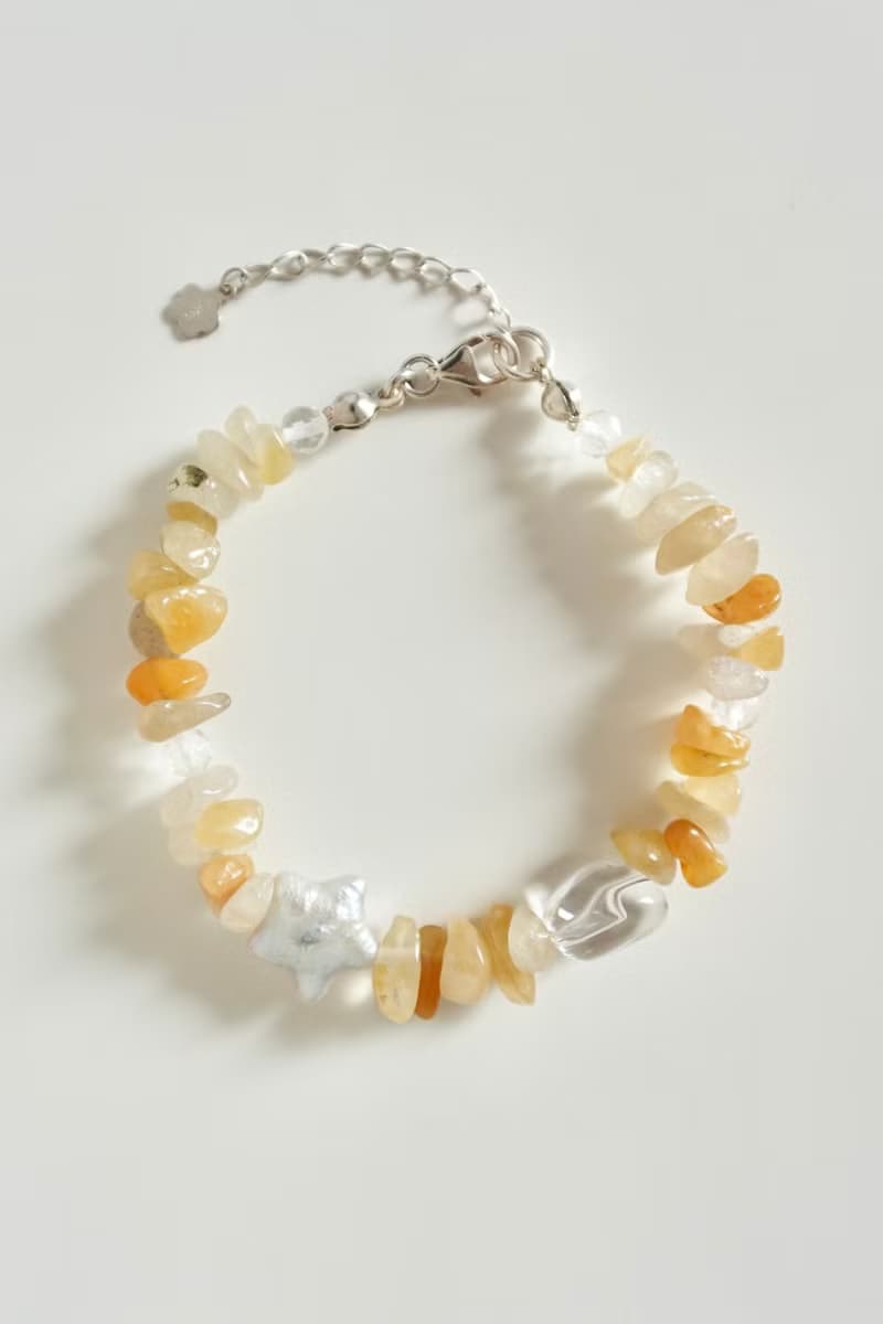 Lily Valley 星熠金光 | 手工串珠手鍊