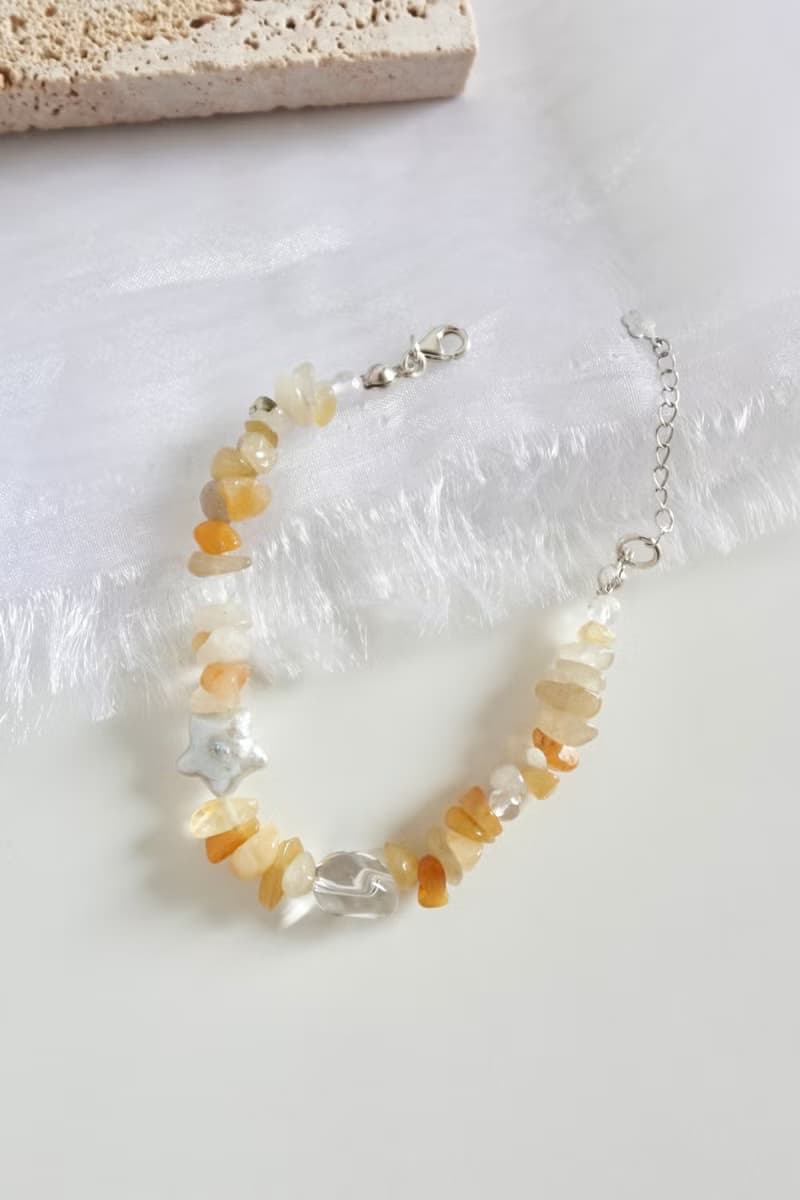 Lily Valley 星熠金光 | 手工串珠手鍊