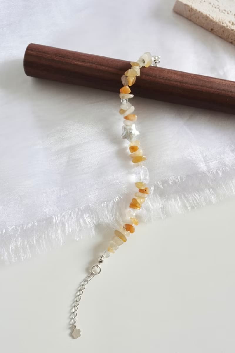 Lily Valley 星熠金光 | 手工串珠手鍊