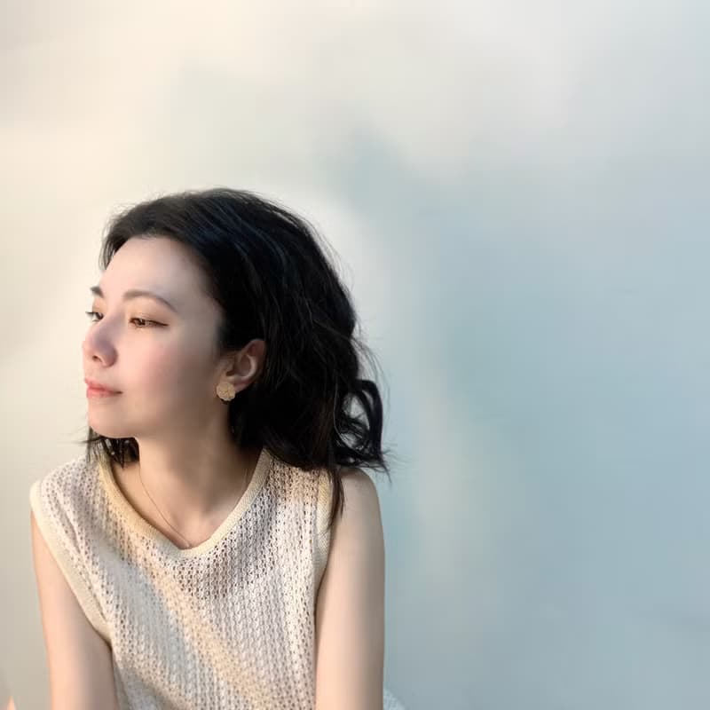 耳環 椿花 山茶花 樹脂 花 銀飾 耳夾 禮物 禮盒 手工 白 情人節