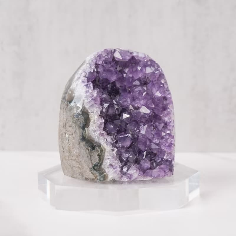 紫晶鎮 // 開運招財 智慧創意 鎮宅化煞 紫水晶 // 贈底座