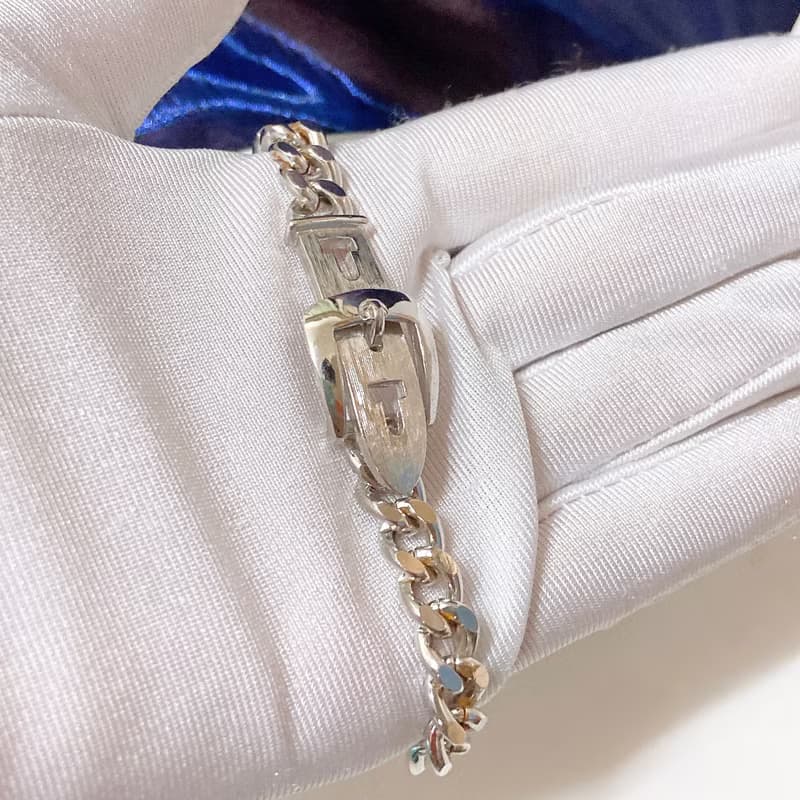 【西洋古董飾品】稀有 沙銀錶帶式扣環 掐絲 三種尺寸 手環手鍊