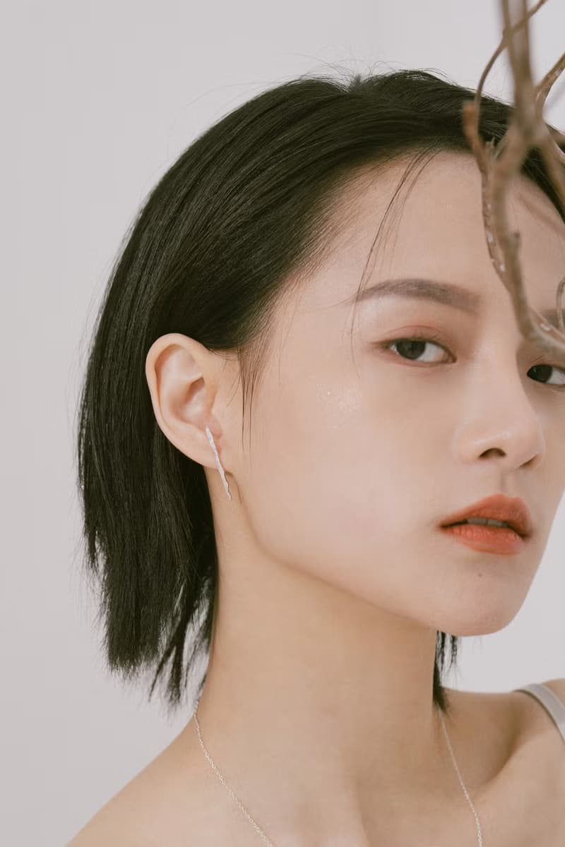 蹤跡耳環 Trail Earring 風景系列 925純銀