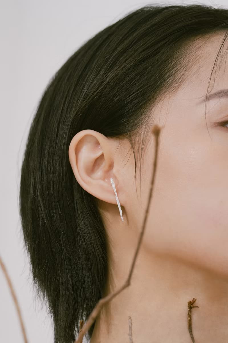 蹤跡耳環 Trail Earring 風景系列 925純銀