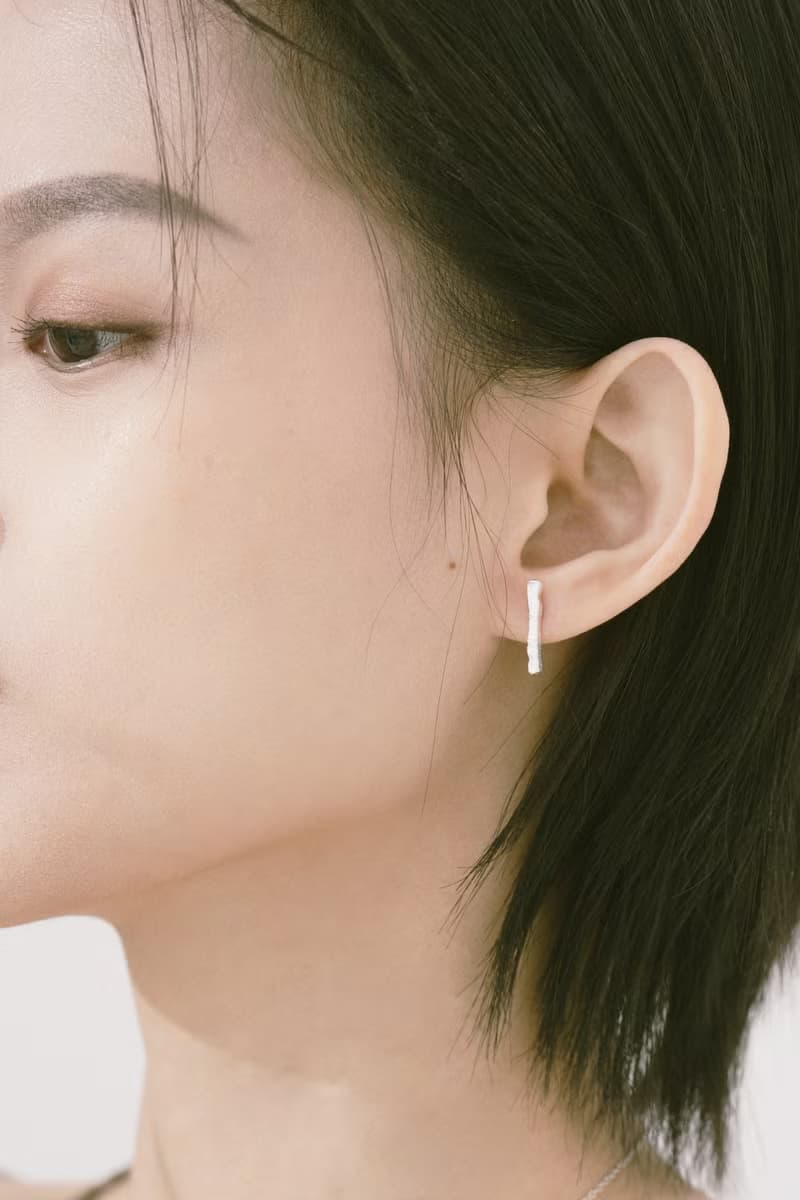 蹤跡耳環 Trail Earring 風景系列 925純銀
