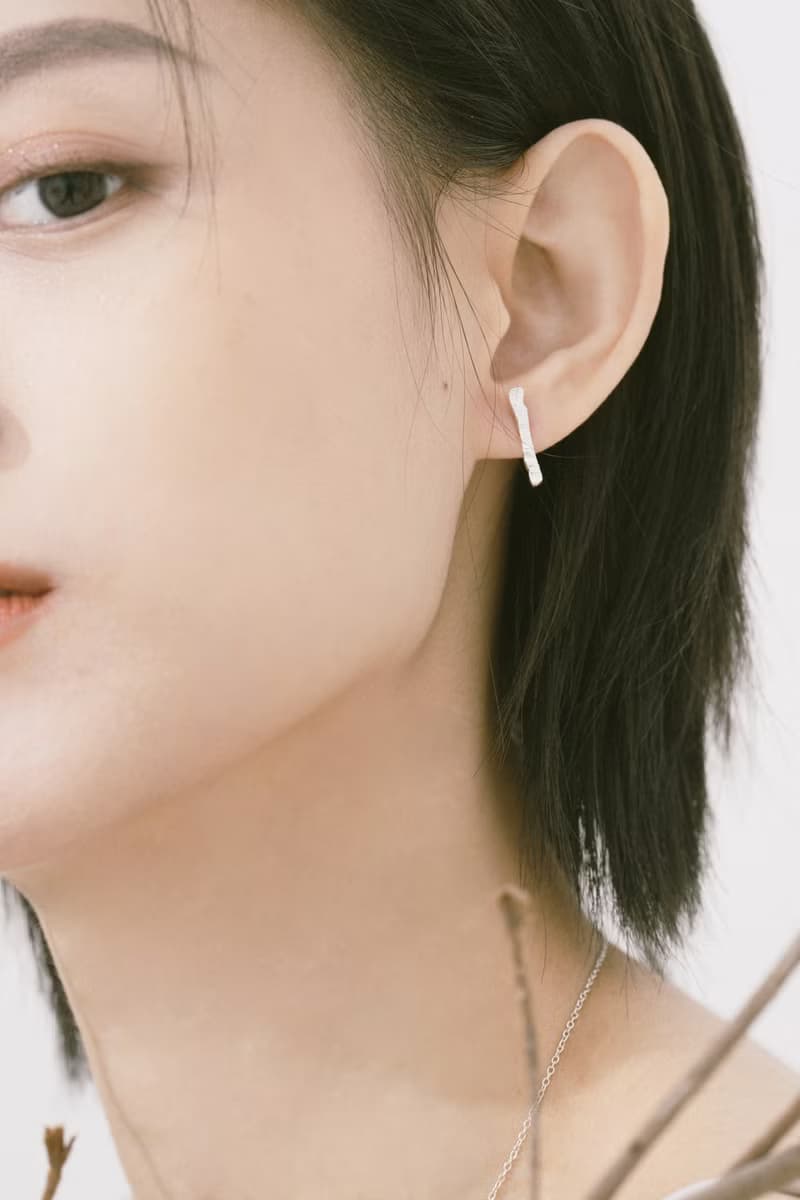 蹤跡耳環 Trail Earring 風景系列 925純銀