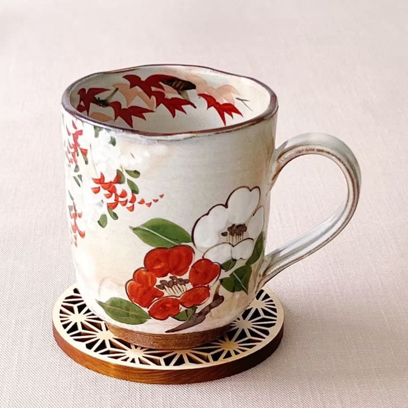 【結婚禮物】花小路 馬克杯 對杯組 /俊山窯