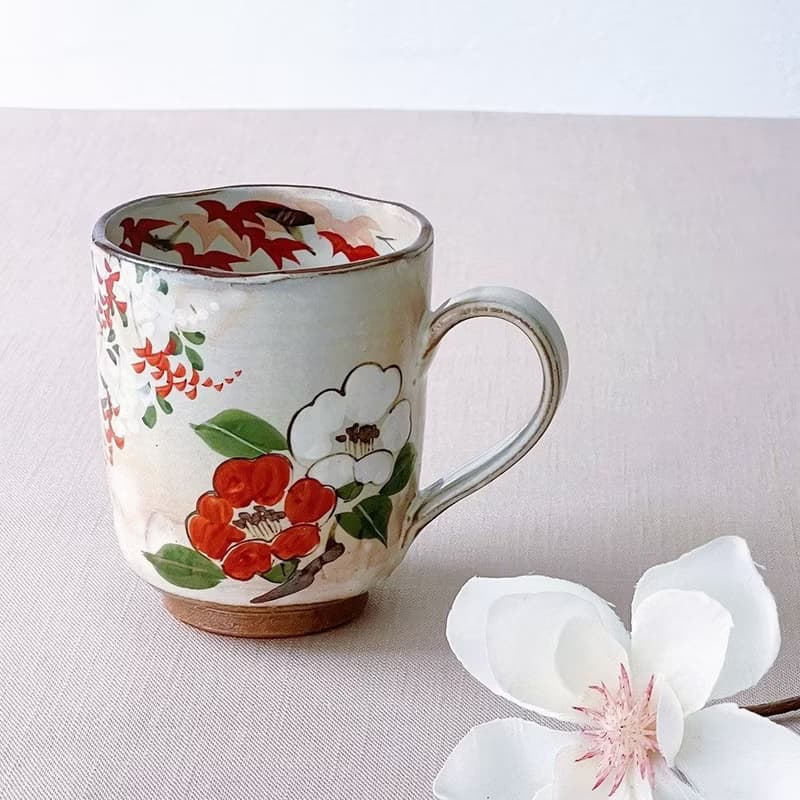 【結婚禮物】花小路 馬克杯 對杯組 /俊山窯