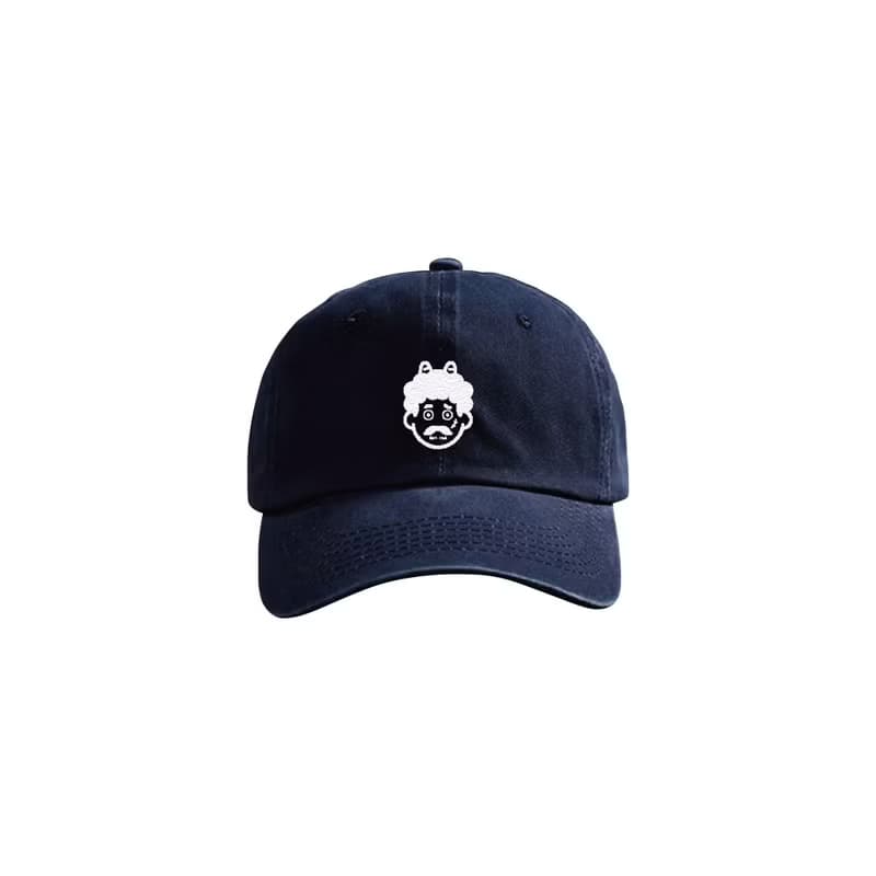 FISHERMAN EMBROIDERY HAT / 魚佬刺繡Cap帽 5色洗水 男女同款