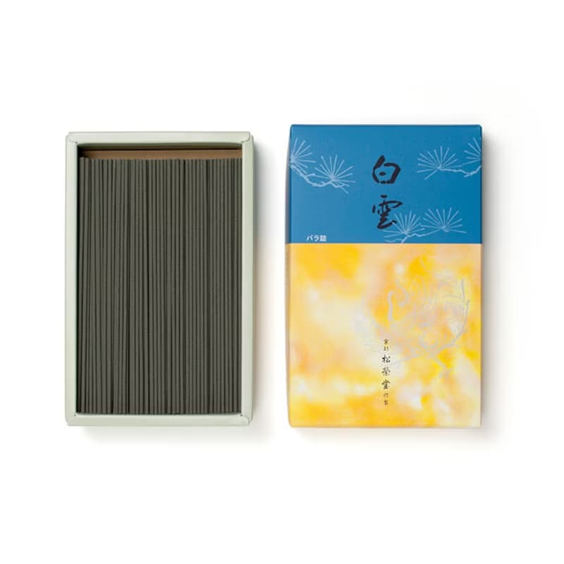 日本 松榮堂 Hakuun/White Cloud【白雲】線香 (490支裝)