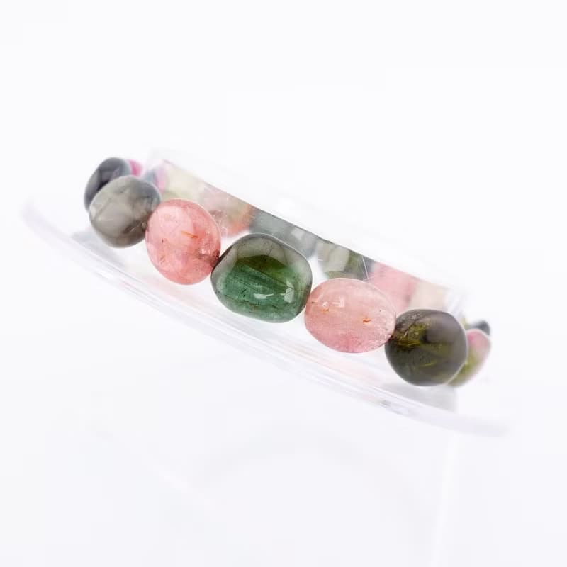 寶麗金珠寶-天然彩色糖果碧璽手鍊