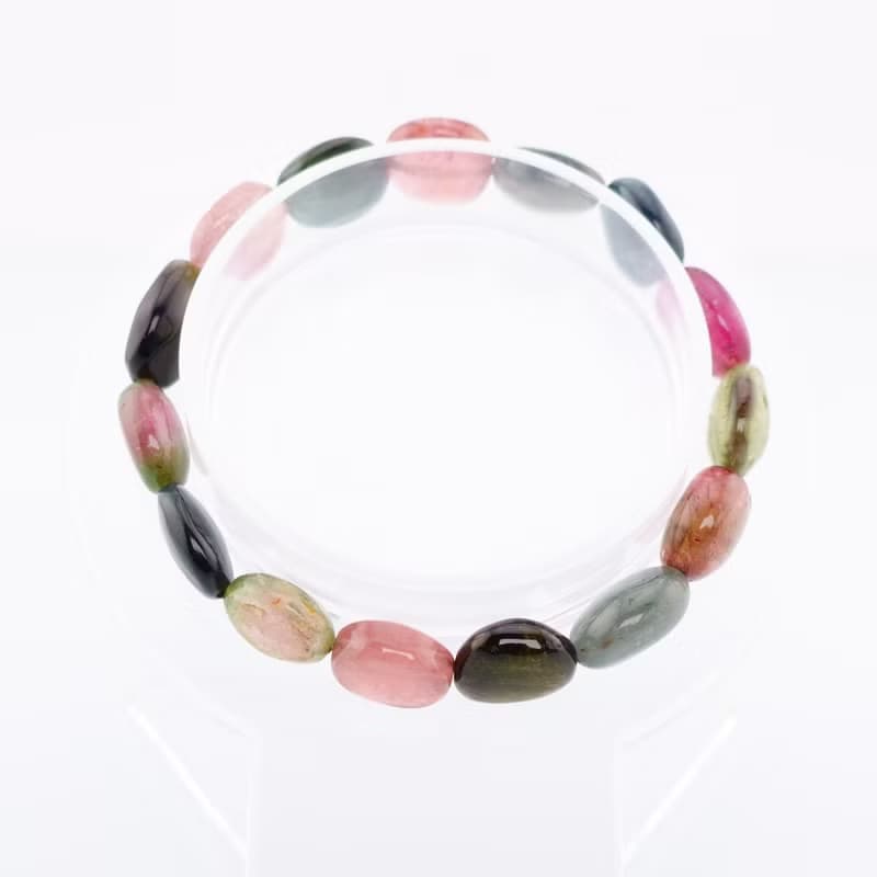 寶麗金珠寶-天然彩色糖果碧璽手鍊