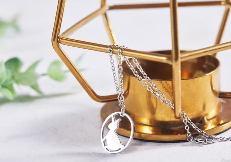 兔子手鍊 - 動物小印章系列-抗敏醫療鋼