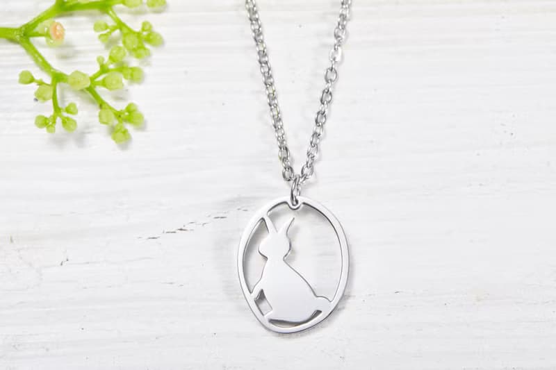 兔子手鍊 - 動物小印章系列-抗敏醫療鋼