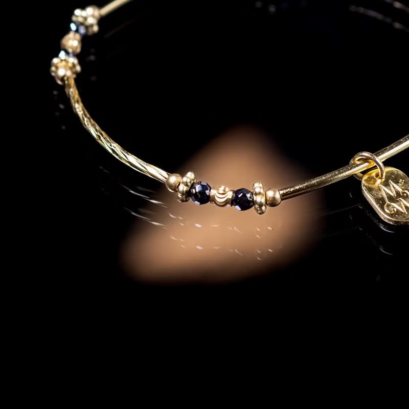 羅馬假期 // C1319鐵膽石黃銅手鍊