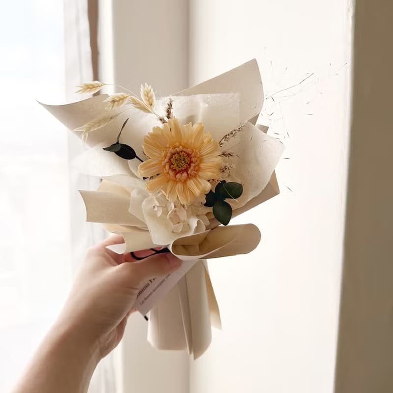 永生太陽花 擴香太陽花 向日葵 生日 情人節花束 情人節禮物
