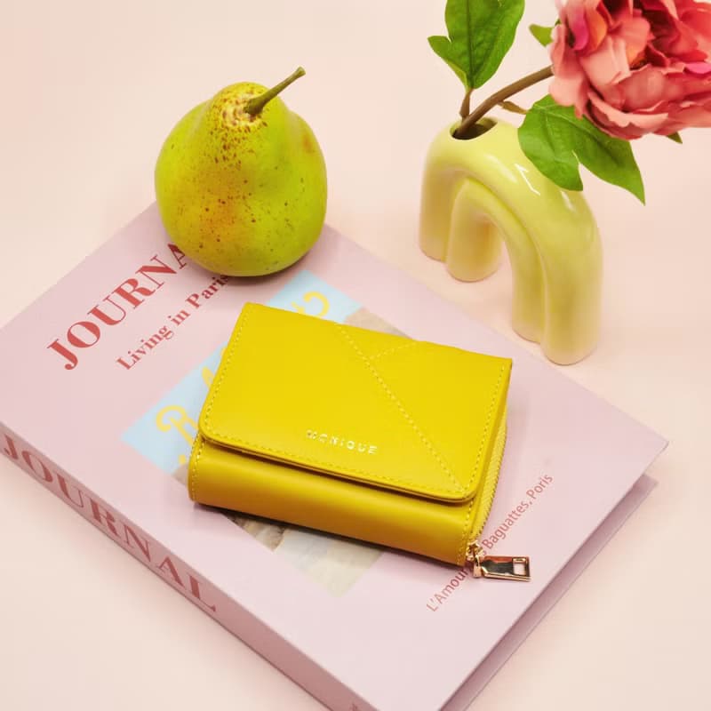 女短夾 Ellie Mini Wallet / Mustard Yellow 黃色的