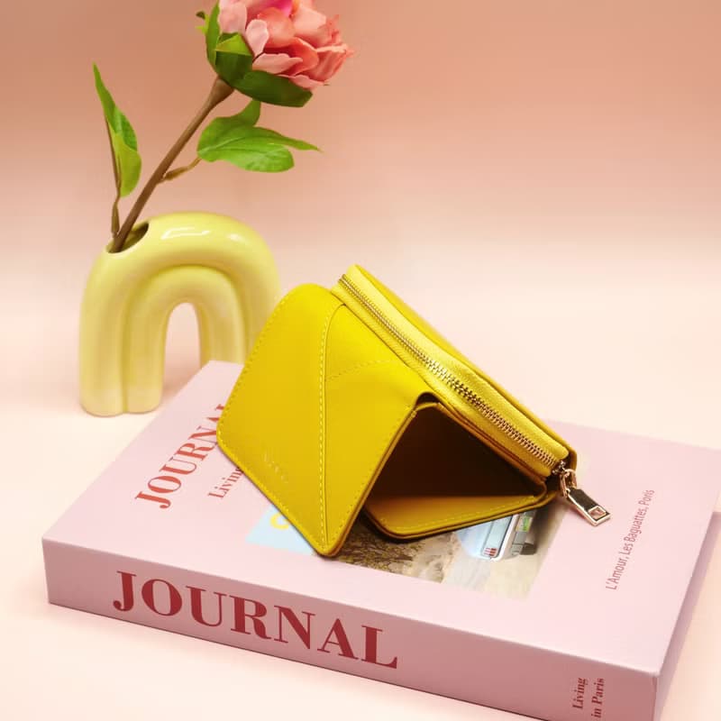 女短夾 Ellie Mini Wallet / Mustard Yellow 黃色的