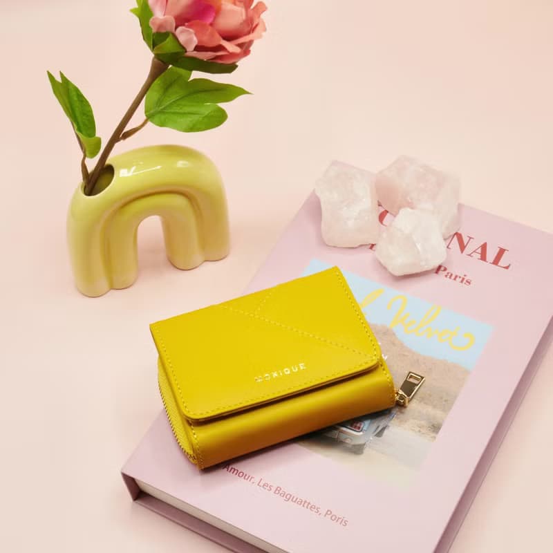 女短夾 Ellie Mini Wallet / Mustard Yellow 黃色的