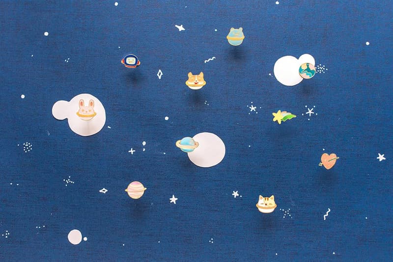 神秘宇宙 x 甜秘密  混搭耳環三件組