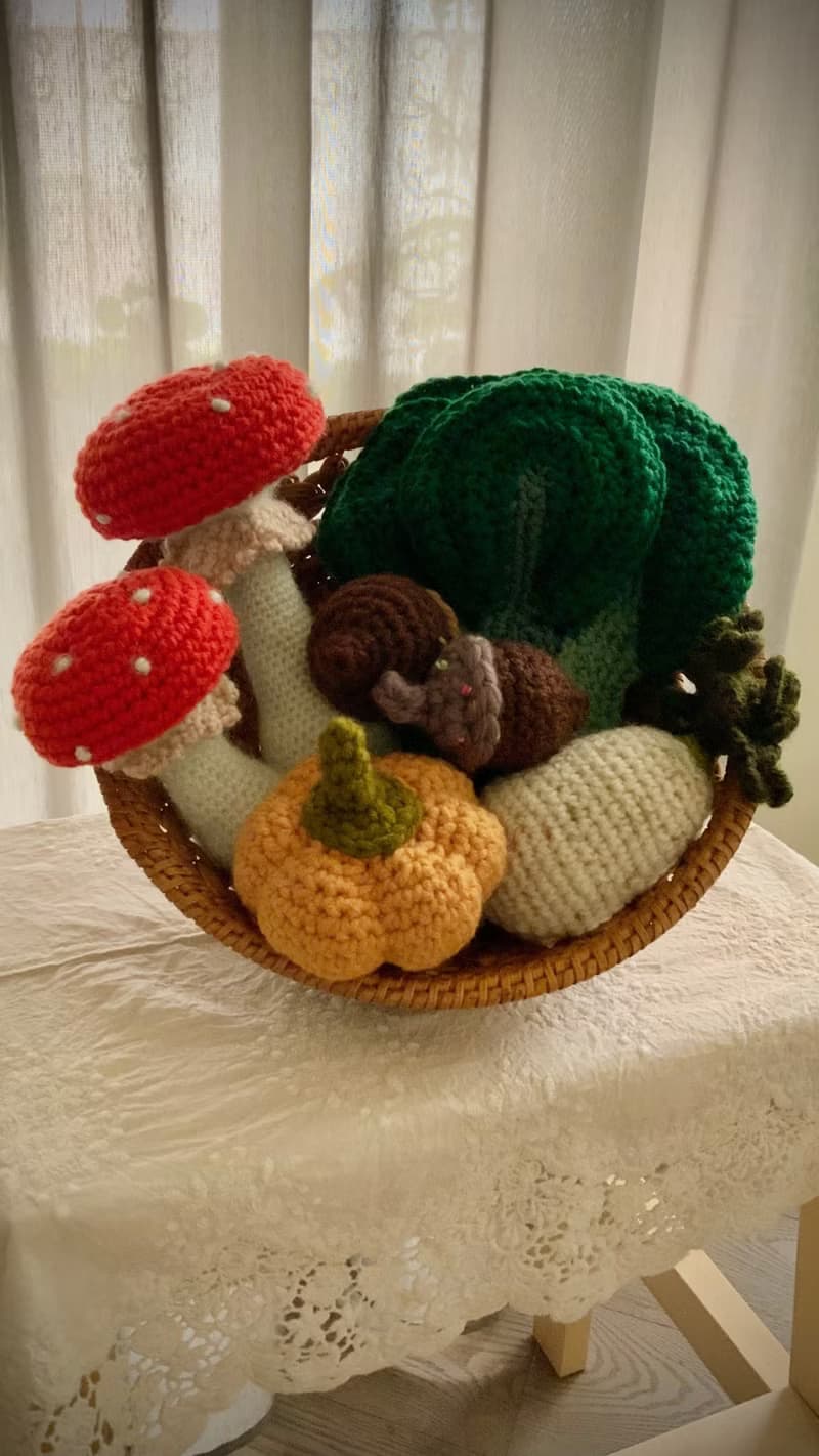 蔬菜茹作 針織手作