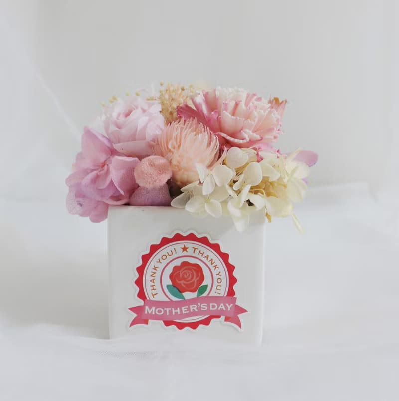 情人節禮物花束媽咪小寶貝花束 結婚捧花永生花畢業花束玫瑰七夕