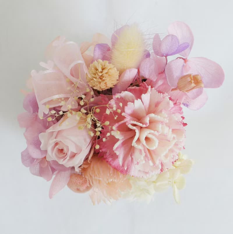 情人節禮物花束媽咪小寶貝花束 結婚捧花永生花畢業花束玫瑰七夕