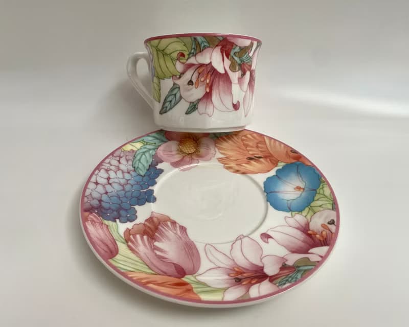 復古 Villeroy & Boch Gallo Design 骨瓷茶具套裝 23 件
