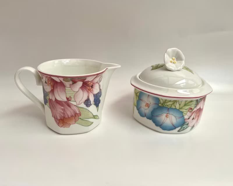 復古 Villeroy & Boch Gallo Design 骨瓷茶具套裝 23 件