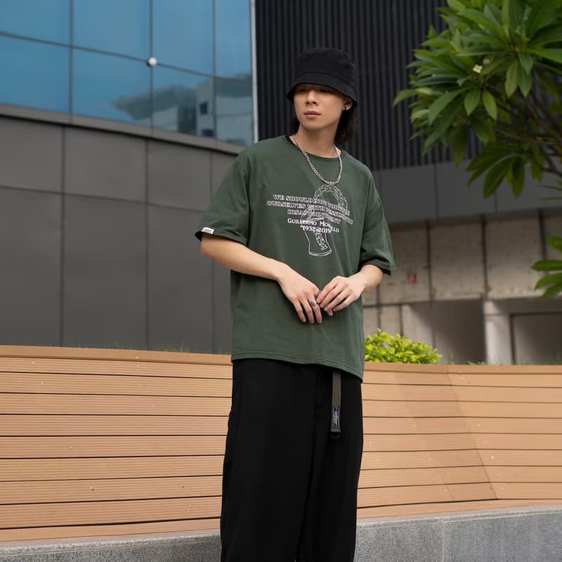 RLRM|原創設計寬松T恤/大力水手主圖圖案/日系/復古/情侶/休閒