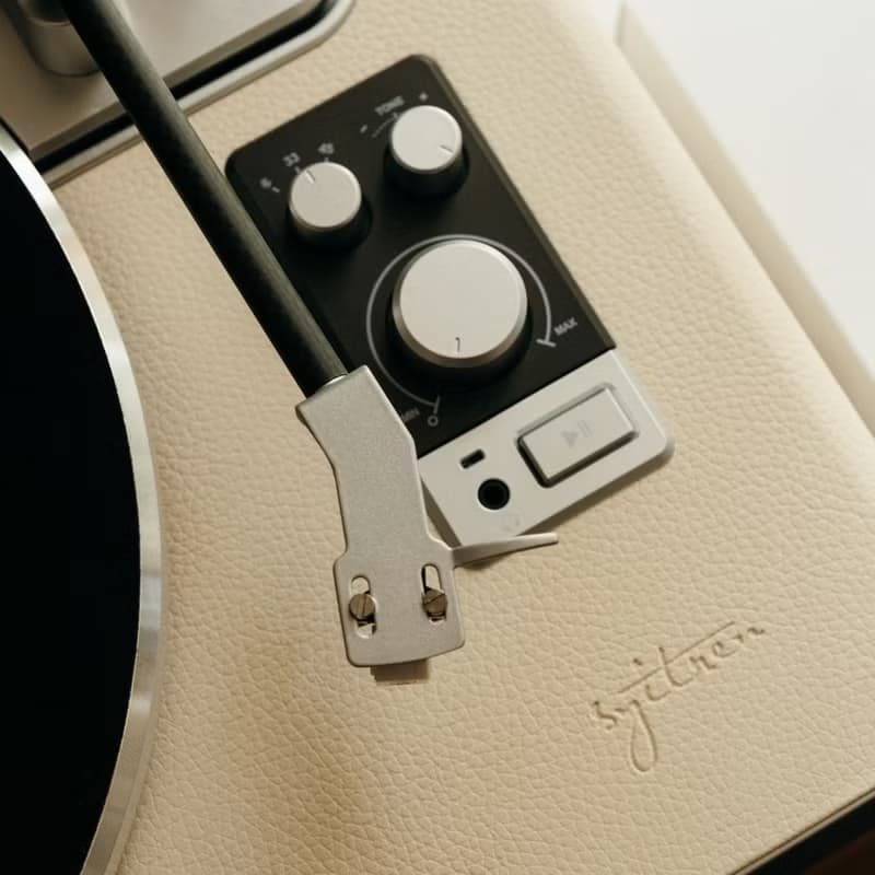 Hifi音質 高音質 一體式黑膠唱片機 內建喇叭 藍牙音響 皮質