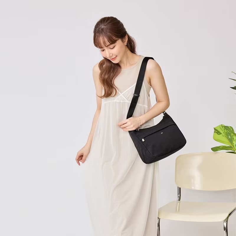 側背包 柔光防潑水斜背包-7003-1-多色任選