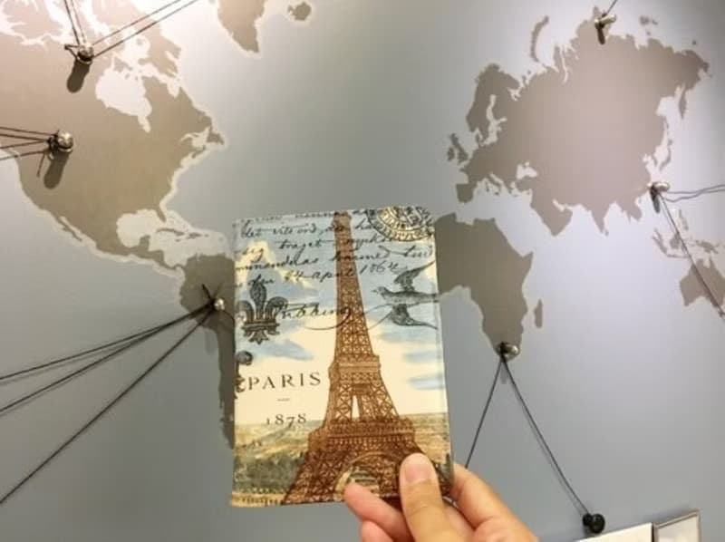 真皮護照夾 護照包 旅行 旅遊 出國 生日 畢業 交換禮物 英文燙金