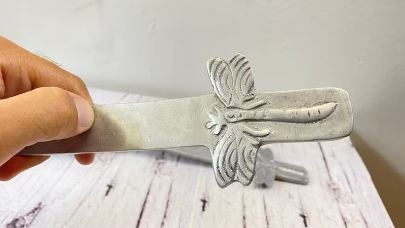 老式沙拉湯匙和湯匙套裝 2 件套鋁製餐叉和勺子