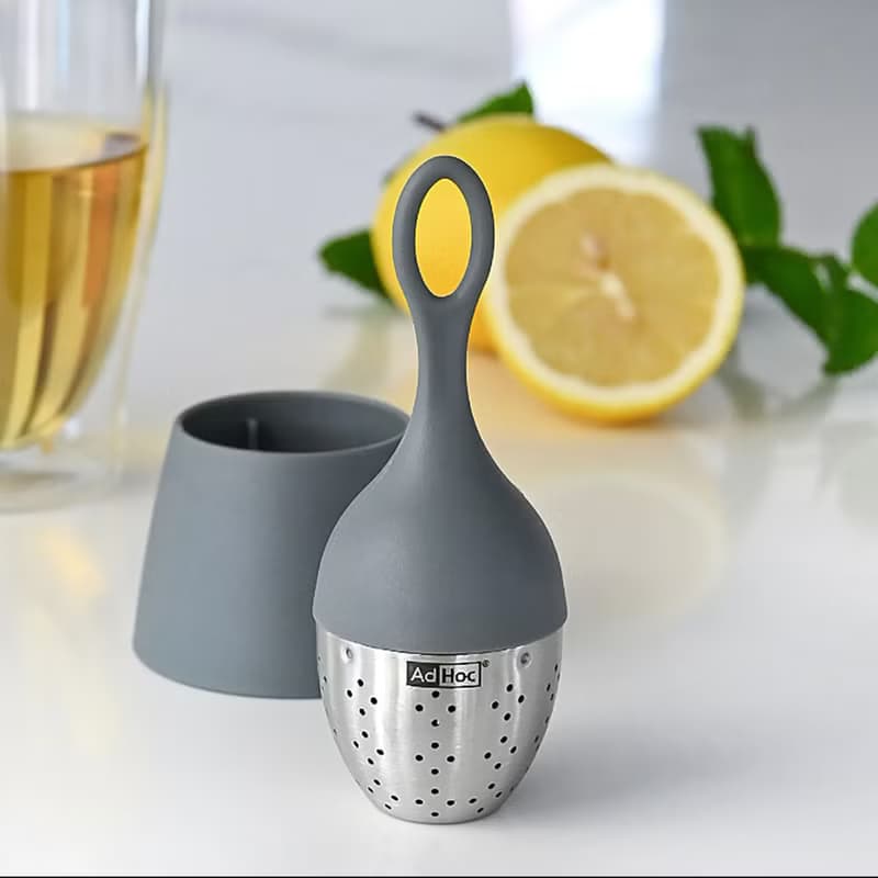 【303select】AdHoc德國 漂浮濾茶器 含座(多款)