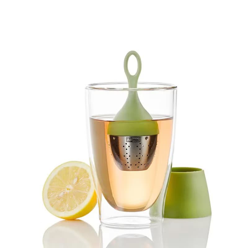 【303select】AdHoc德國 漂浮濾茶器 含座(多款)
