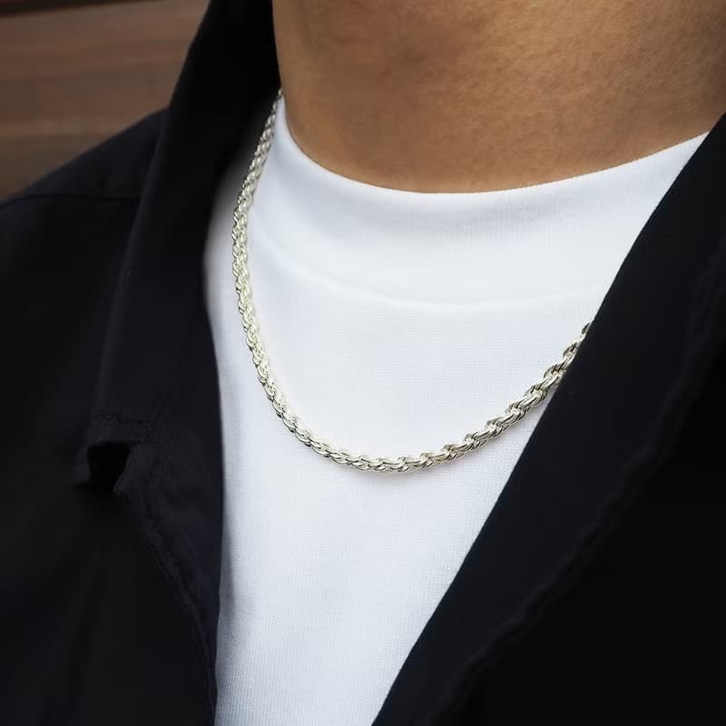 twist chain_麻花鍊 螺旋 編織 手鍊 項鍊 素鍊