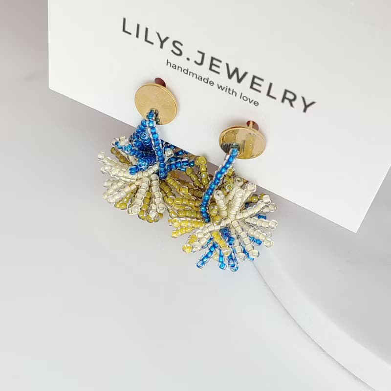 Pom-Pom 垂墜耳環 / 俏皮蓬蓬球、休閒渡假的最佳耳飾