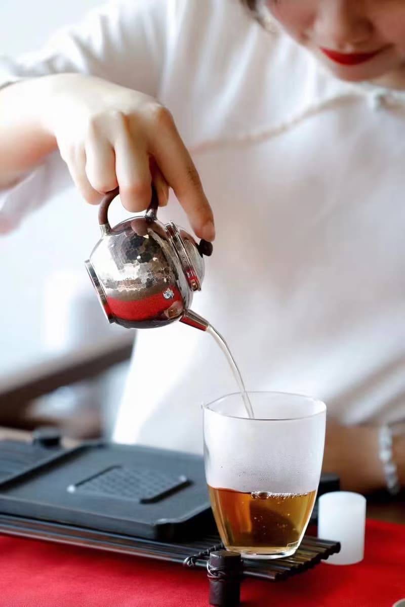 尚幀品 手工純銀泡茶壺 純銀9999 巨輪珠純銀急須 150cc
