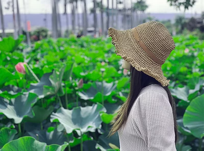 Unni巴洛復古帽-編織帽 帽子 登山帽 草帽 防曬 straw hat 擋風