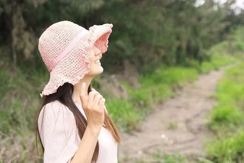 Unni巴洛復古帽-編織帽 帽子 登山帽 草帽 防曬 straw hat 擋風