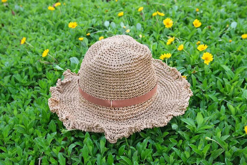 Unni巴洛復古帽-編織帽 帽子 登山帽 草帽 防曬 straw hat 擋風