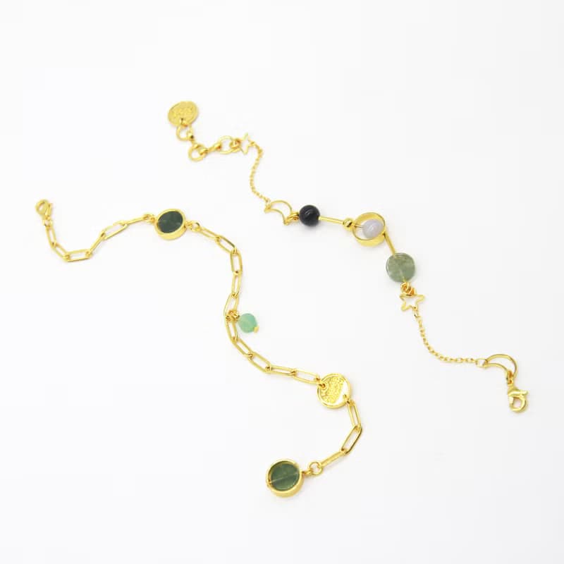 UFO 天文學金色手鍊