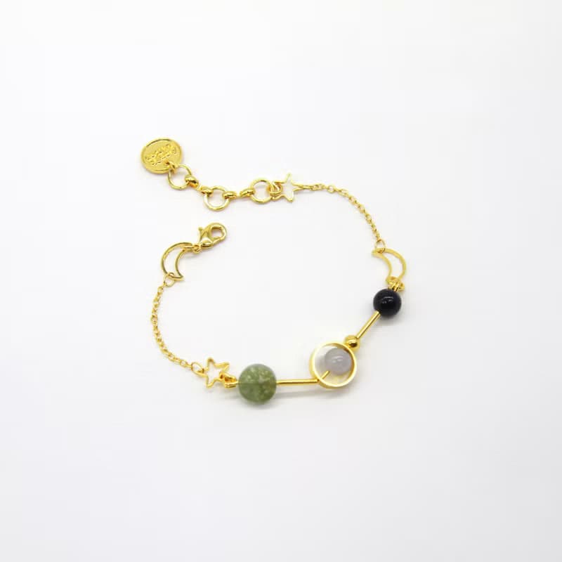 UFO 天文學金色手鍊