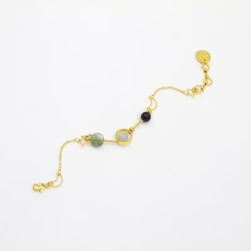 UFO 天文學金色手鍊