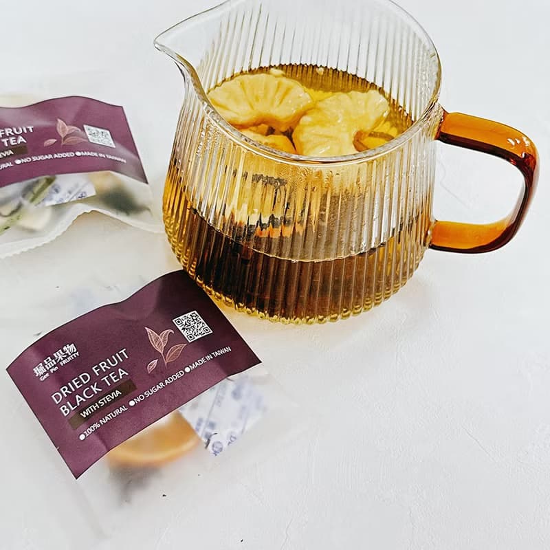 【環保無印紙盒|任選30入】水果紅茶茶包|原葉紅茶|自用送禮