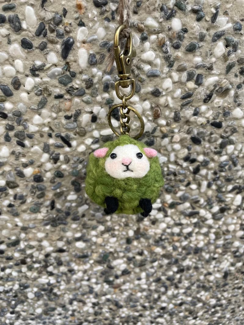 芥末綠 小羊 吊飾 聖誕禮物