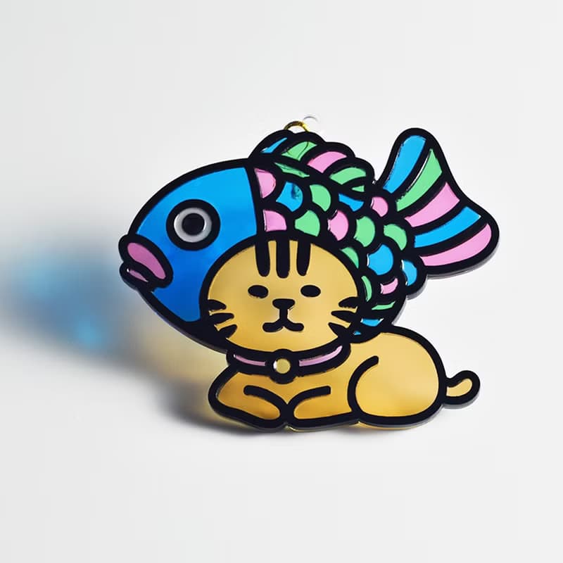 鯛魚燒 鯛魚貓 掛飾 l 龍年 福貼 揮春 春聯 招財貓 日系